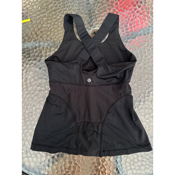 Lululemon Black Run Swiftly Tech Tank Size 6 - Picture 3 of 6
